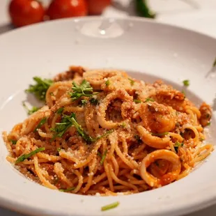 food, pasta dish, pasta