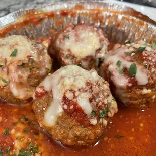 Meat Side of Meatballs (Four)