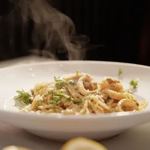 pasta dish, pasta, food