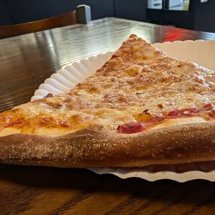 Slightly burnt hard crust