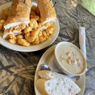 oysters and mussels, food