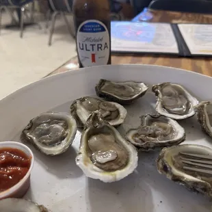 Raw Oysters
