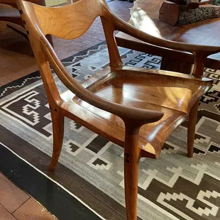 The one chair you get to sit in.