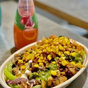 Chicken Curry Salad Bowl
