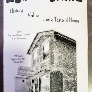 Menu for Sam and Ethel&apos;s