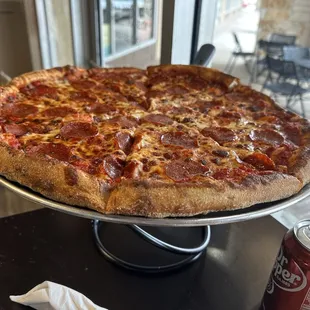 16" INCH - PEPPERONI PIZZA ~ EXTRA PIZZA SAUCE
