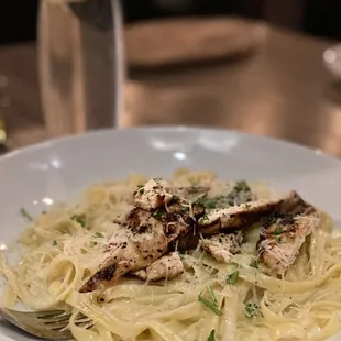 Pollo fettuccini Alfredo!