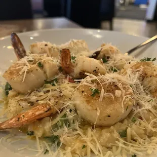 Grilled Shrimp Risotto