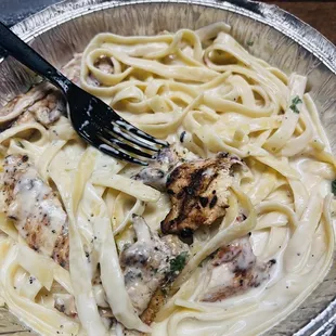 Chicken Fettuccine Alfredo