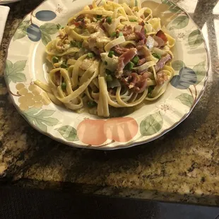 Fettuccine Carbonara