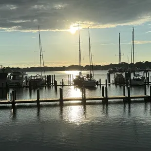 Sunset in Rock Hall