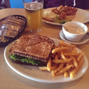 Marinated Tuna Sandwich