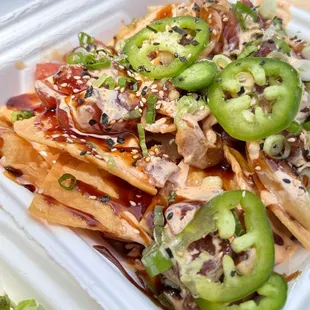 Poke Nachos