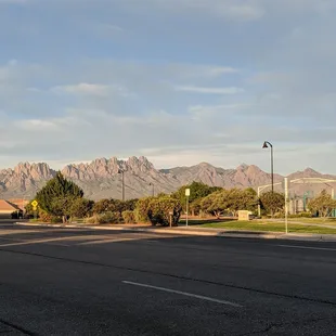 View of the Organ Mountains