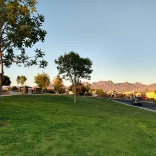 Sunset view.