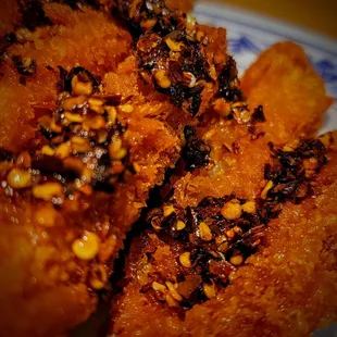 Sam Hut Restaurant Yucaipa Cal Crispy fried shrimp