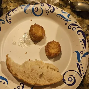 Mini Crab Cakes - these were ok but probably taste better when dining in