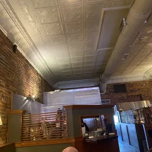 Back half of the restaurant