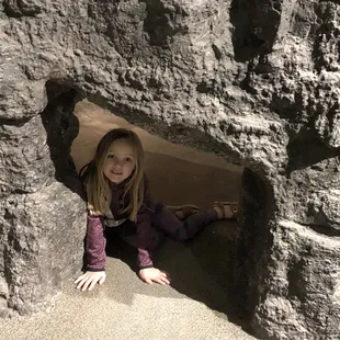 Living in a cave is fun!