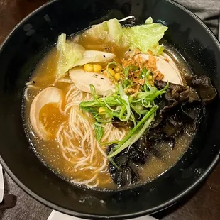 Chicken ramen - hubby has declared this his favorite bowl of ramen EVER!