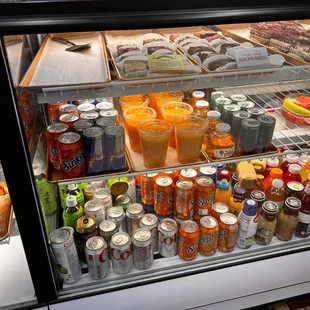 the drinks