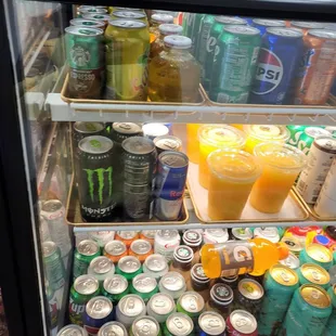 Selection of drinks