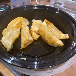 A7. Fried Pork Dumplings