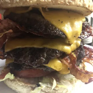 SAMS TRIPLE BYPASS BURGER