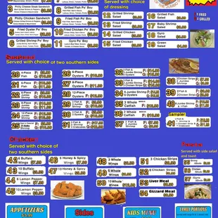 new menu lower prices