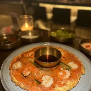 Kimchi Shrimp Scallop Pancake | Instagram: GaoGirlsGrubbin