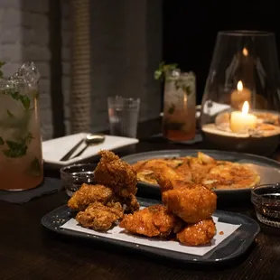 Korean Fried Chicken with Maldives @ Mojito