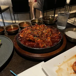 Spicy Squid and Bean Sprout