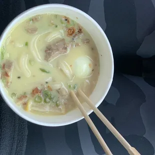 Spicy Creamy Coconut Milk Udon