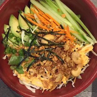 veggie rice bowl to-go