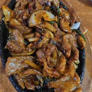 Spicy pork bulgogi