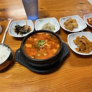Seafood jjigae