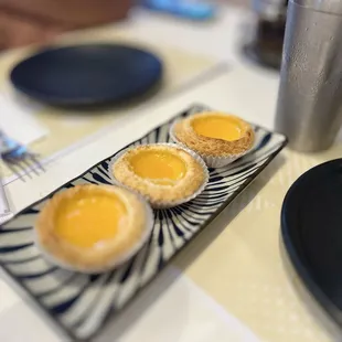 Baked egg custard