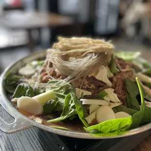 Bulgogi (650 grams): before cooking (also came with 2 eggs that are added at the end).