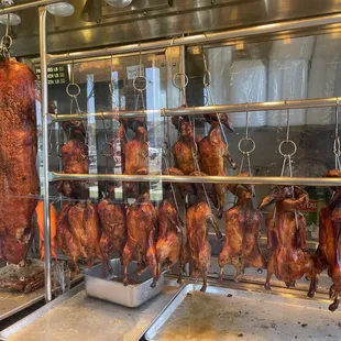 Peking ducks.