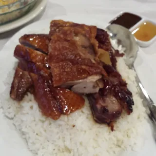 Three Delicacy on Rice