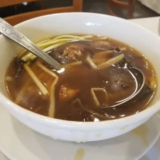 29. Shredded Duck with Leek Soup