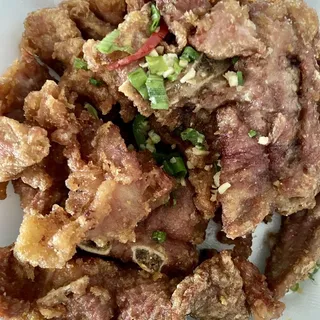 Spicy Salted and Pepper Pork Chop /