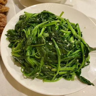 154. Garlic Spinach