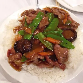 212. Beef with Oyster on Rice