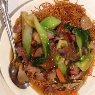 BBQ Pork Chow Mein /