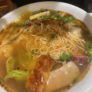 Roast Duck with Noodles in Soup /