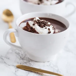 French style hot chocolate