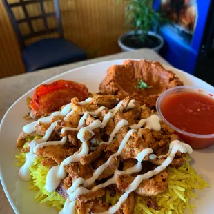 Chicken Shawarma Platter