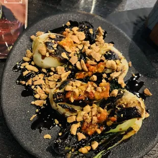 Brussels Sprouts with peanuts
