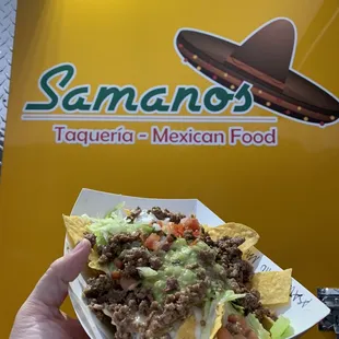 Nachos from the food truck